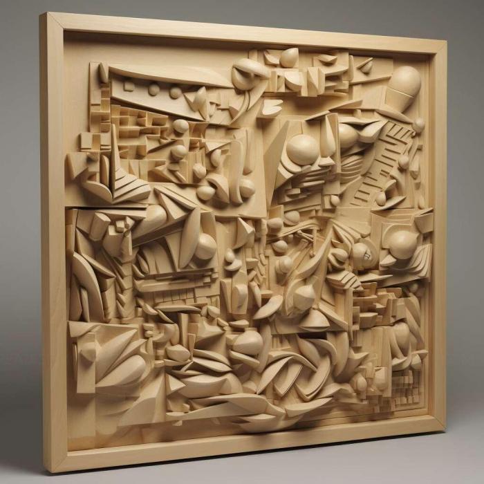 نموذج ثلاثي الأبعاد لآلة CNC 3D Art 